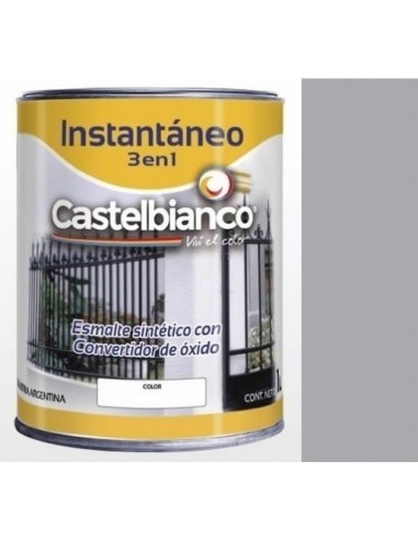 Gris  Claro   "  Castelbianco "        1/4    Lts      * Instantaneo  3 En 1    