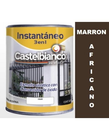 Marron  Africano   "  Castelbianco "        1/4    Lts        * Instantaneo  3 En 1 