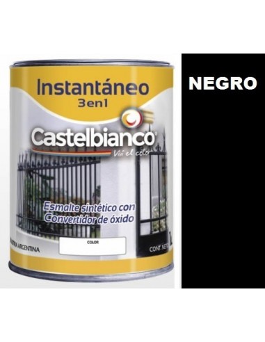 Negro  "  Castelbianco "        1/4    Lts      * Instantaneo  3 En 1    