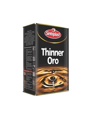 Diluyente   Thinner   Sello De  Oro      1 Lts.    " Sinteplast " 