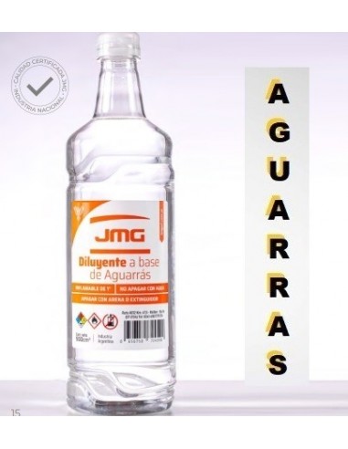 Diluyente      Aguarras                   1  Lts - 900 Cc    * Jmg    "  P/ Esm Sintetico Y Barniz "  