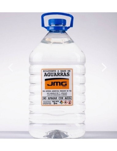 Diluyente      Aguarras                   5  Lts   * Jmg    "  P/ Esm Sintetico Y Barniz "  