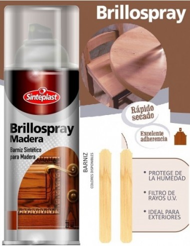 Aerosol    440 Cc   Barniz  Satinado           3en1   Brillospray  Max