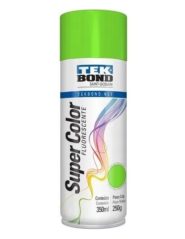 Aerosol   200 Ml / 140 Gr        Fluor  Verde              * Tekbond    "saint Gobain " 