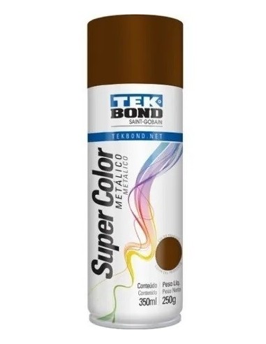 Aerosol   200 Ml / 140 Gr       Metalico  * Bronce           * Tekbond    "saint Gobain " 