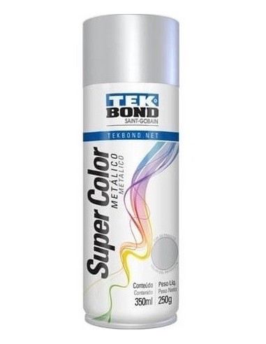 Aerosol   200 Ml / 140 Gr       Metalico  * Plata           * Tekbond    "saint Gobain " 