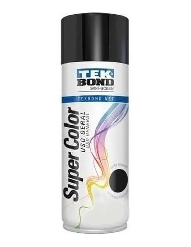 Aerosol   200 Ml / 140 Gr      Negro  Brillante    * Tekbond    "saint Gobain " 