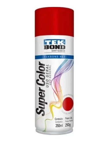 Aerosol   200 Ml / 140 Gr      Rojo               * Tekbond    "saint Gobain " 