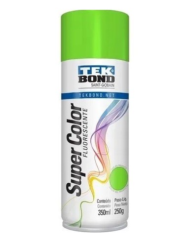 Aerosol   350 Ml / 250 Gr        Fluor  Verde              * Tekbond    "saint Gobain " 