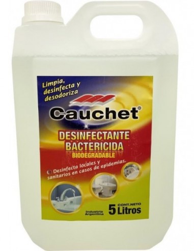 Desinfectante  Bactericida     "cauchet"     5 Lts