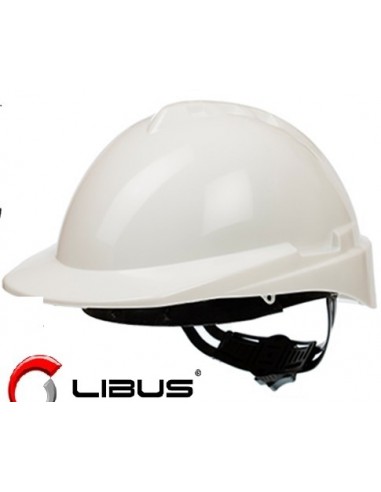 Casco  " Libus "  Milenium  Class  Blanco  -      Con Arnes -- * Iram 3620 Tipo 1-clase B