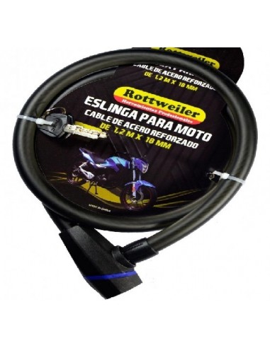 Eslinga Super Ref.   " Rottweiler "  Cable De Acero C/ Combinacion Diametro 14mm.