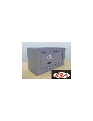 Caja   De  Seguridad   " Roa "   Alto 11,5  - Ancho 22 - Prof  8,2 Cm    Mod 1802e  Embutir O Arrimar