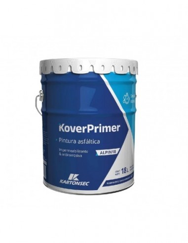 Pintura  Asfaltica      4  Lts   " Koverpaint "   Kartonsec