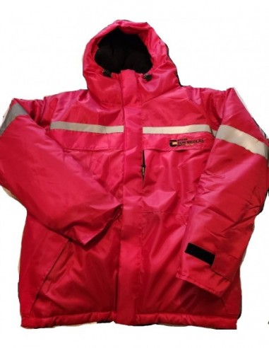 Campera     * Lemun  * Minera  Roja  Con  Reflectivos   *  Traker   Termica      S