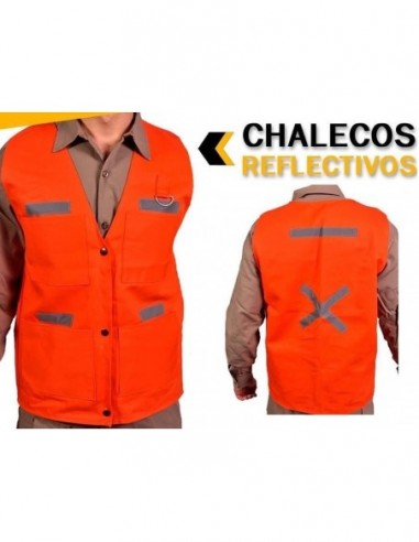 Chaleco   Grafa   Con  Reflectivos      Xl            * Zs