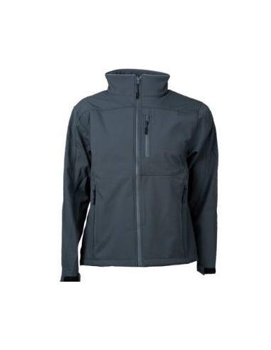 Campera * Windshell  Castor   Gris      L        S/ Capucha   " Yard "  Ind. Arg. 