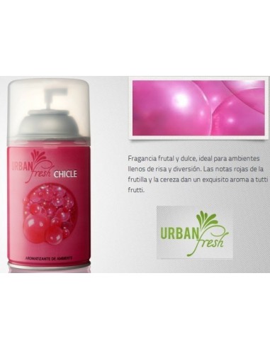 Aromatizador   Repuesto  Fragancia  " Chicle "             " Urban Fresh "      185 Gr - 270 Ml 