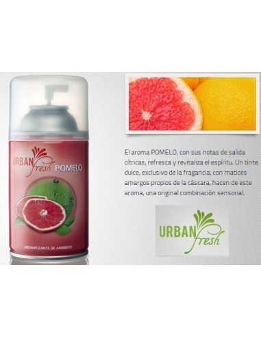 Aromatizador   Repuesto  Fragancia  " Pomelo "           " Urban Fresh "      185 Gr - 270 Ml 