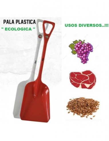 Pala        Plastica  Ecologica   Blanca  " Coner "  Uso En Bodegas - Frigorificos - Ind. Alimenticia