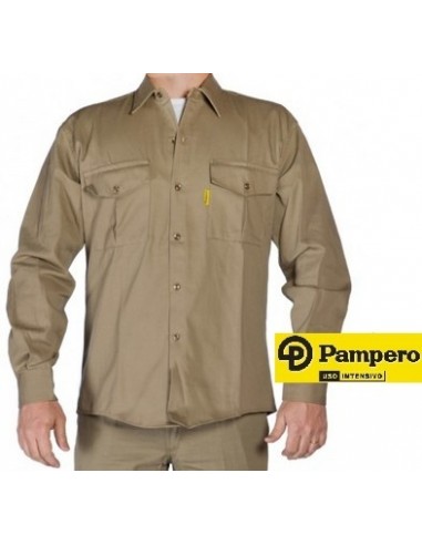 Camisa  Trabajo      Beige              Tª  38        "  Pampero   "     * Original    -  Grafa