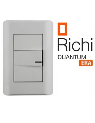 Llave    De  Luz   1 Interruptor ó Punto     * Quantum Era   *bl         10 A    " Richi "     Ind. Arg. 