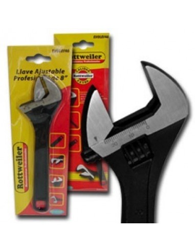 Llave  Ajustable   Fosfatizada   C/ Escala   10"  " Rottweiler "