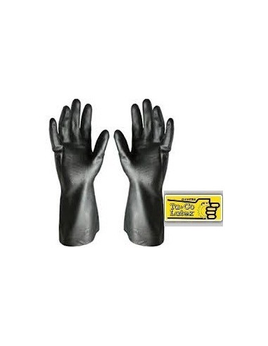 Guantes   De  Latex   Indus   Largo  Pesado   35 Cm   Nº  8   Bicapa  " Tacolatex "   Iind.  Arg.