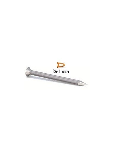 Clavo  Acero  Inoxidable  Cab  Plana     Zn   2,5  X  30 Mm     X  100 Un   "de Luca"   Sae 1070