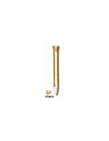 Clavo  Bronce  Cab  Perdida     1,9  X  20 Mm     X  100 Un   "de Luca"   