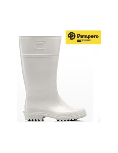 Botas  " Pampero "   De   Frigorifica    Nº 41   Blanca            Ind. Arg.