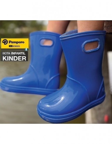 Botas  " Pampero "   Kinder  Azul            Nº 29 / 30      " Pampero  "      Ind. Arg.