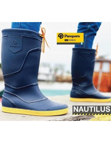 Botas  " Pampero "  Nautilus  Azul Marino    Nº 37 /38   " Pampero  Nautica "      Ind. Arg.