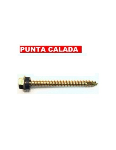 Tornillo    Autoperf  C/ Ar Goma  P.madera  14  * 2   "     Caja  100 Unid " Raptor " ( 6,3 X  50 Mm)