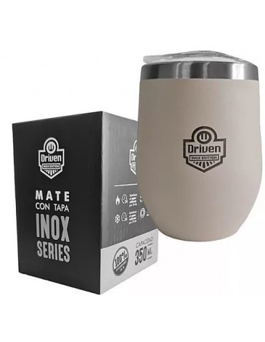 Mate   Acero   Inoxidable         350 Ml   Con Tapa   Arena     * Driven®