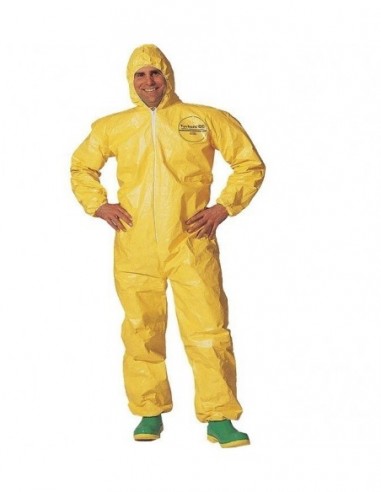 Mameluco  Descartable   * Tychem Qc  Amarillo  T°  Xxxl      " Dupont "