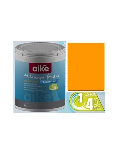 Latex  Color  Amarillo  Asia                    1  Lts   " Int - Ext - Multicapa -  Aike "      Best - Paint* Promo 