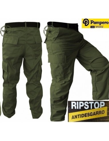 Pantalon  " Ristop "   Cargo    Verde   Tª 52      " Pampero  "   *antidesgarro  * Alpargatas