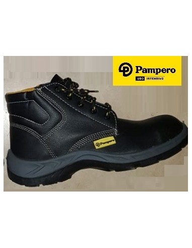 Botin   Indus.  Flor  C/p   Pu    Nª 35   Mod "  Uso Intensivo *  Negro " Pampero "  Frances - Dielectrico