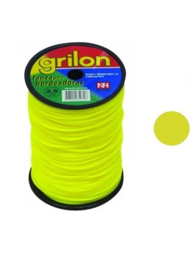 Tanza Nylon P/motoguadaña  2,5mm  "grilon"    Redonda     * 1 Kg.-170 Mts