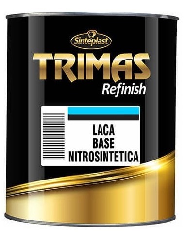 Laca Automotor  Nitros.  Trasparente Base  3.500 Lts  " Trimas "  Monocomponente, Rapido Secado    "sinteplast"