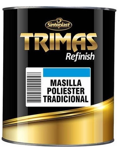 Masilla    Plastica    Tradicional    4 Kg           " Trimas  * Venc 02/25  Gris, Tixotropica,  Repara Y Rellena Imperfeccio