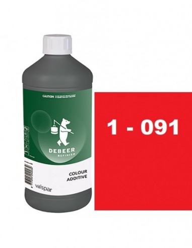 Pint Autom.  * Additive   Colores  1 - 091    Red         1 Lts       " Debeer 