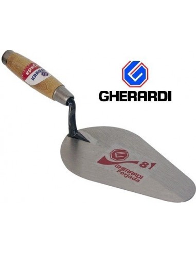 Cuchara   Albañil   " Gherardi "  Nº  7         Forjada      Etq   Roja