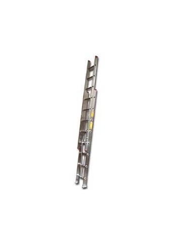 Escalera   Aluminio  Extensible  Doble  16 X 2   4,90 Mt -  Extend. 8,90 Mt   Profesional  " Gloss" 