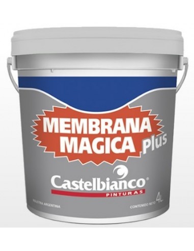 Membrana   Liquida    " Magica  Plus "    Blanca      4 Lts    " Castelbianco "