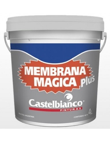 Membrana   Liquida    " Magica  Plus "    Blanca    10 Lts    " Castelbianco "