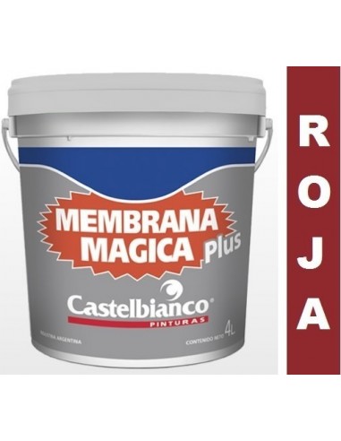 Membrana   Liquida    " Magica  Plus "    Roja    10 Lts    " Castelbianco "