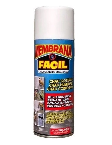 Membrana    Facil  Caucho Liquido En  * Aerosol  ° Blanco  440 Cc - 284 Gr   Ind.  Argentina