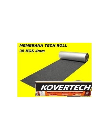 Membrana   Asfaltica  C/ Aluminio      3 Mm   T25 Kg  *  10 Mts " Kovertech "mt300